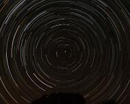 Startrails 3 Individual images stacked together to form the star trails around Polaris