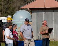 IMG_6373 Astronomical League Master Observers. From right: Doug McCormick, Amelia Goldberg, Larry Wadle and Brian Cudnik (Gordon Houston unable to attend)