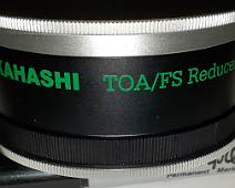 Takahashi TOA FS Reducer Takahashi TOA/FS 2.7in Reducer. $250